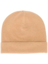 Joseph Knitted Beanie In Brown