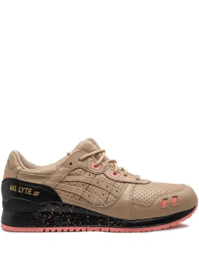 Asics Gel-lyte 3 Perforated Sneakers In Neutrals