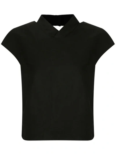 Osklen Open Back Blouse In Black