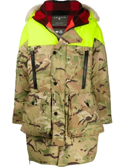 Griffin Sleeping Bag Oversized Coat In Green ModeSens