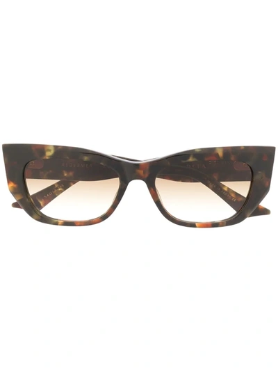 Dita Eyewear Tortoiseshell Sunglasses In Brown