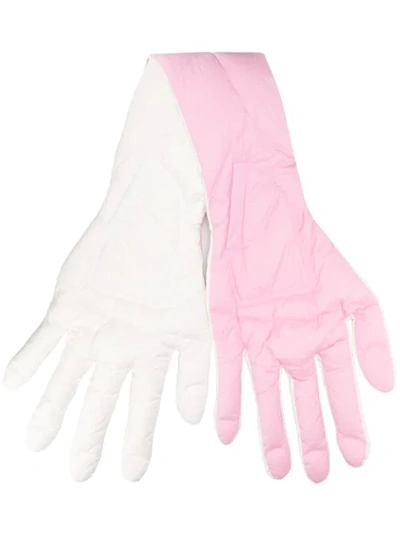 Chen Peng Oversized Hand Scarf In Pink