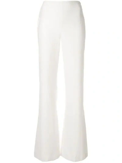 Sachin & Babi High Waist Wide-leg Trousers In White