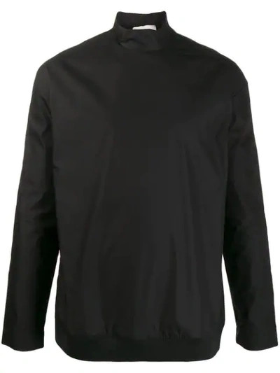 Stephan Schneider Ralphs Mock-neck Sweatshirt In Black