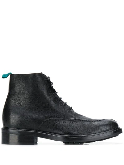 Paul Smith Trent Ankle Boots In Black
