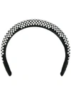 Prada Rhinestone Embellished Hairband In F063r Metal