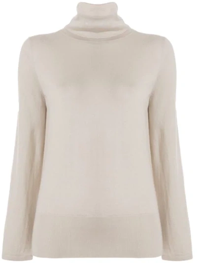 Snobby Sheep Roll Neck Sweater In Neutrals
