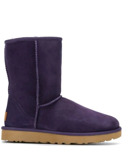 Ugg Ankle Boots In Purple