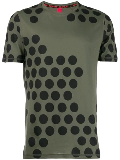 Raeburn Polka Dot T-shirt In Green