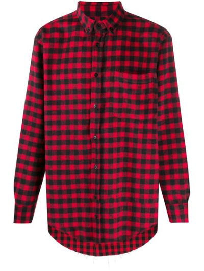 Not Guilty Homme Checked Jacket In Red