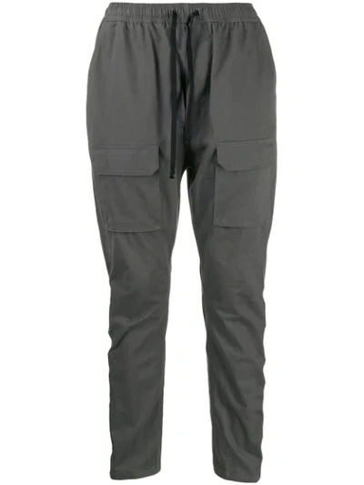 Not Guilty Homme Cargo Track Trousers In Grey