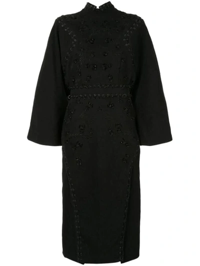 Acler Henning Woven Dress In Black