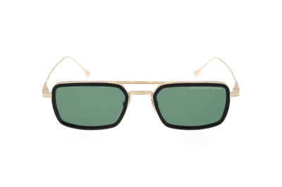 Dita Eyewear Square Frame Tinted Sunglasses In Black