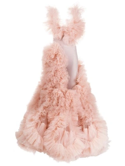 Loulou Cloud Tulle Gown In Pink
