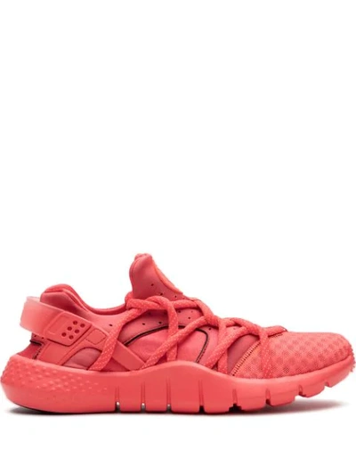 Nike Air Huarache Natural Motion Sneakers In Pink