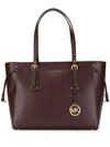 Michael Michael Kors Mittelgrosser 'voyager' Shopper In Purple