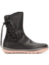 Camper Peu Pista Boots In Black