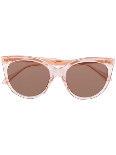 Gucci Tinted Cat-eye Sunglasses In Neutrals