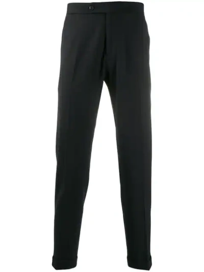 Berwich Straight-leg Trousers In Black