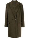 Isabel Marant Filipo Coat In Green