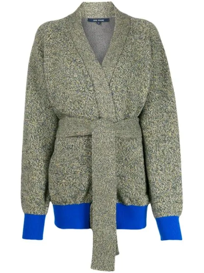 Sofie D'hoore Meredith Belted Cardigan In Green