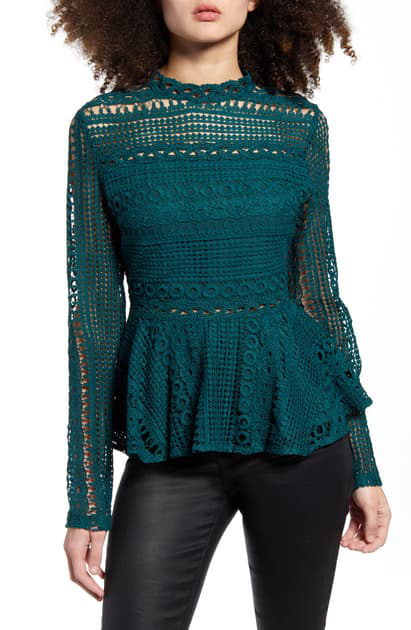 endless rose peplum top