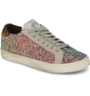 P448 John Glitter Platform Low-top Sneakers In Multicolor