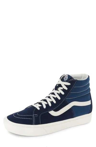 Vans Comfycush Sk8-hi Split Sneaker In Port Royale/ Andorra