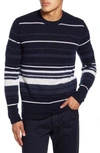 Theory Hilles Standard Fit Crewneck Cashmere Sweater In Air Force Blue