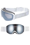 Smith I/o Mag 250mm Special Fit Snow Goggles In White Vapor/ Grey