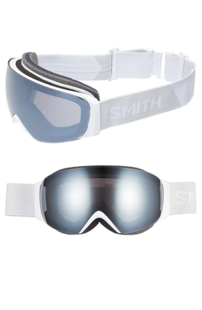 Smith I/o Mag 250mm Special Fit Snow Goggles In White Vapor/ Grey