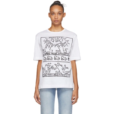 Etudes Studio White Keith Haring Edition Unity T-shirt
