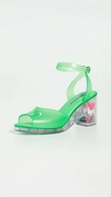 Melissa X Patrick Cox Women's Platform Sandals In Green
