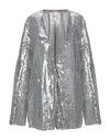 Jucca Suit Jackets In Silver