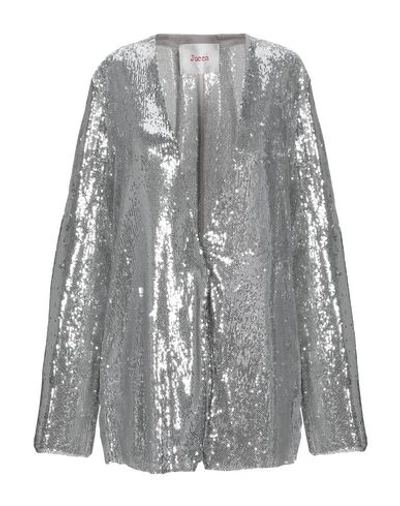 Jucca Suit Jackets In Silver