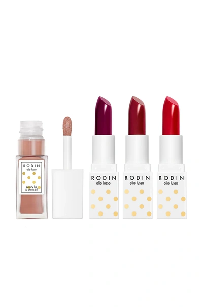 Rodin Luxury Lip Couture Set In Red Hedy  Loving Lucy  Billie On The Bik