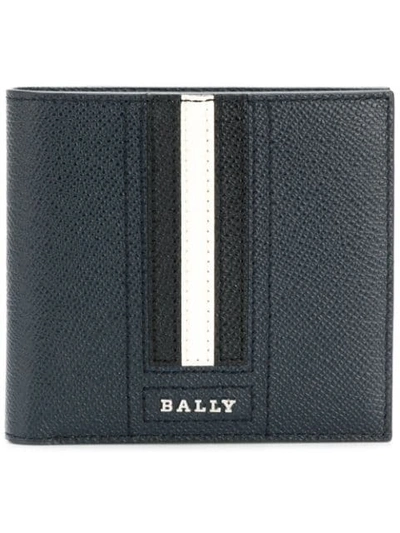 Bally Trasai Bifold Wallet In Blue