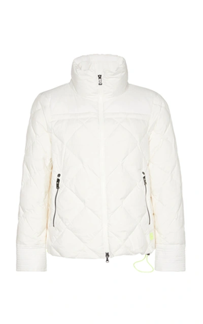 Bogner Palina Quilted Shell Down Coat In White