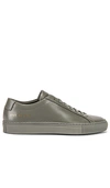 Common Projects Original Achilles Low Sneaker In Cobalt Grey
