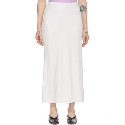 Studio Nicholson Off-white Boon Skirt In Cream