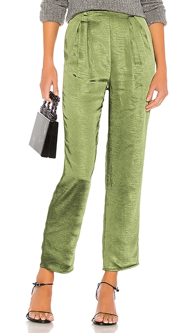Lovers & Friends Overland Pant In Olive Green
