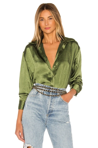 Lovers & Friends Salina Top In Olive Green