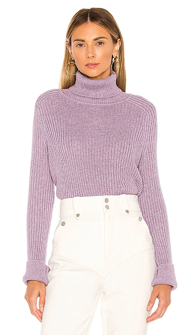Lovers & Friends Casanova Sweater In Dusty Purple