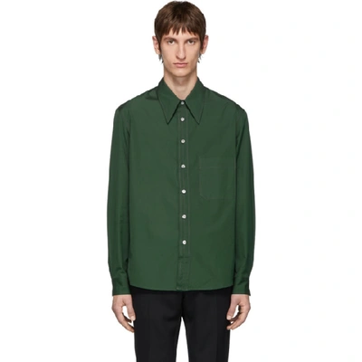 Lemaire Large Collar Shirt In 637 Clover