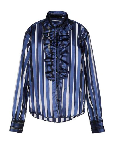 Christian Pellizzari Shirts In Blue