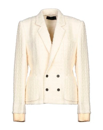 Haider Ackermann Sartorial Jacket In Ivory