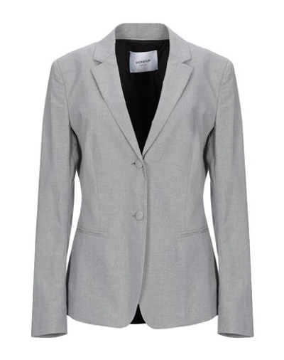 Dondup Suit Jackets In Dark Blue