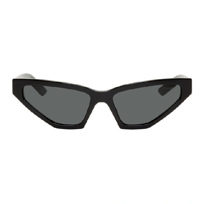 Prada Cat-eye Acetate Sunglasses In Black