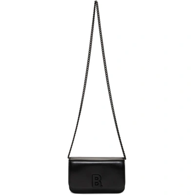 Balenciaga B Wallet On Chain Bag In 1000 Black