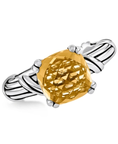 Peter Thomas Roth Citrine Ring (4 Ct. T.w.) In Sterling Silver In Orange
